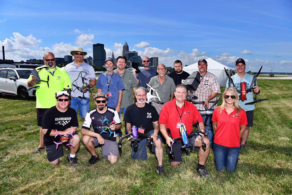Cleveland National Air Show 2019 - Drone Demonstration Team
